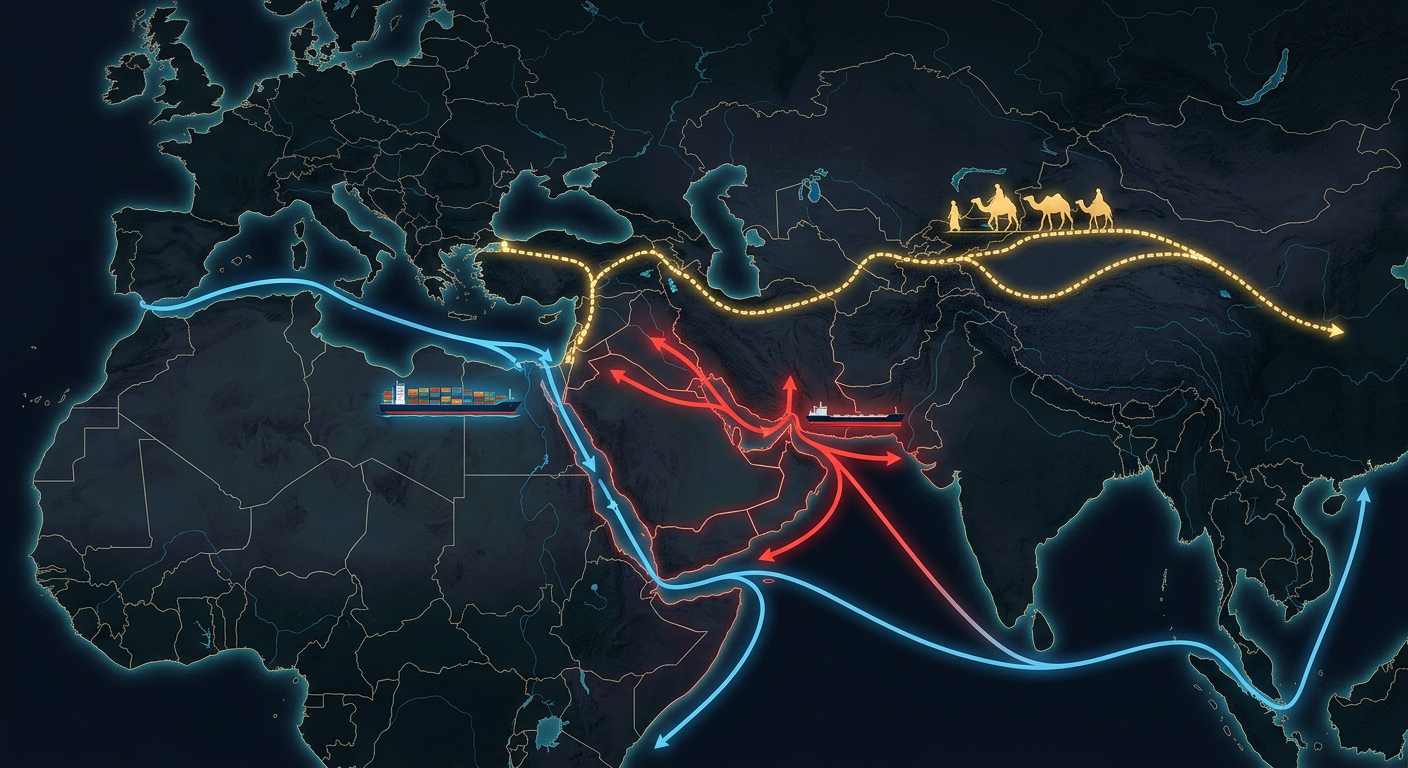 中东关键贸易通道