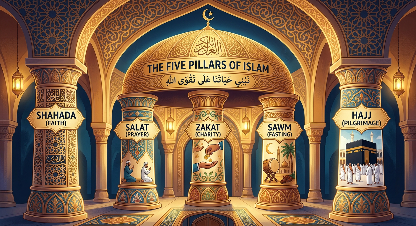 伊斯兰教五功