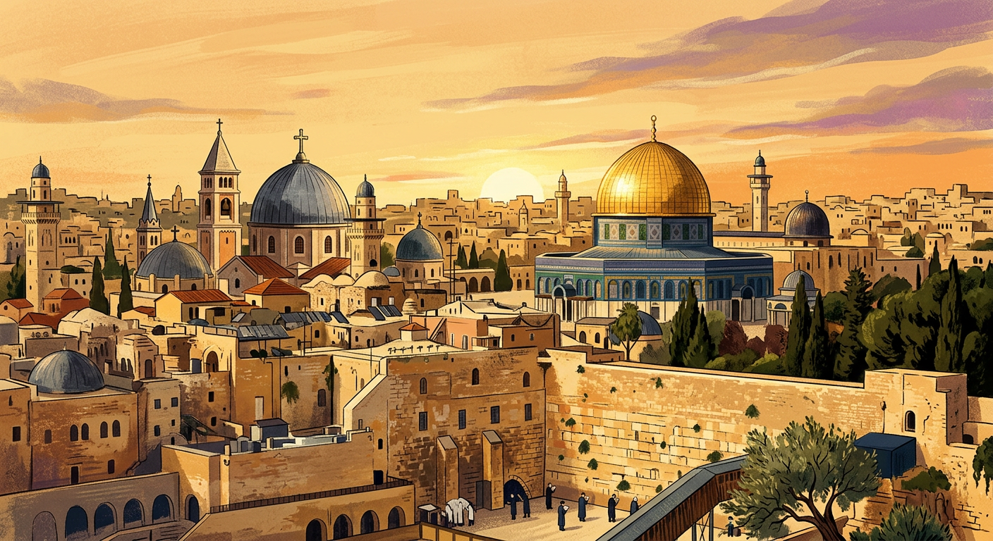 耶路撒冷的三教圣地