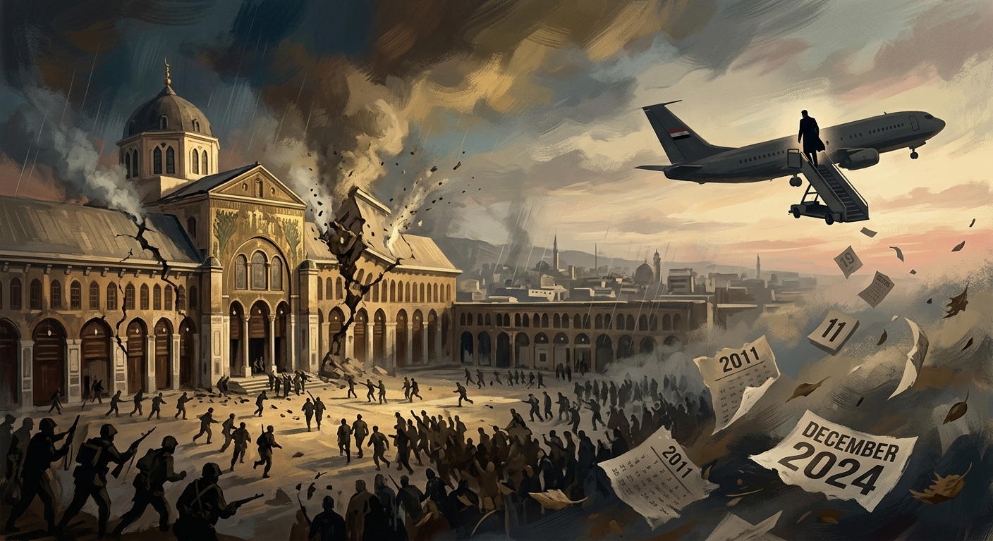 阿萨德政权崩塌